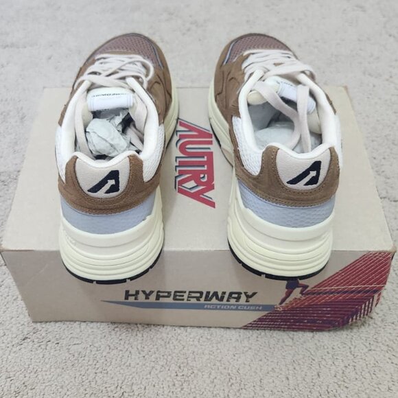 Autry Hyperway Low Man Sneakers – Cigar/Silver EU 42 (US 9) - Picture 4 of 10